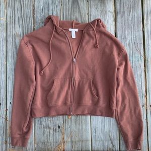 Cropped hoodie